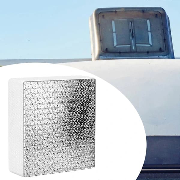 RV Ventilationsisolering RV Takfönsterskydd Premium RV Ventilationstäckning RV Tillbehör 36cmx36cmx7cm
