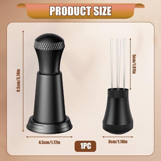Espresso Coffee Stirrer Tool, Coffee Press, Distributor Powder Needle for Home