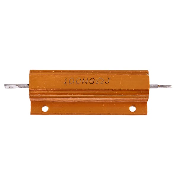 TS-2x Guld Aluminiumbeklædt Effektmodstand Modstand 100w, 8 Ohm 8r