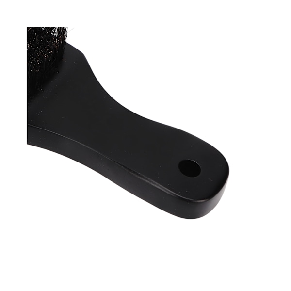 Beard Styling Brush Soft Elastic Hair Mustache Grooming Cleaning Brush With Wooden Handle