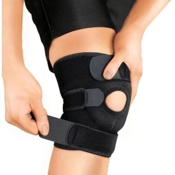 1 PAR Ortopediskt Knäskydd Knästöd Ledsmärtlindring Patellaskydd Justerbart Sportknäskydd Menisk Ligament (1 Par)