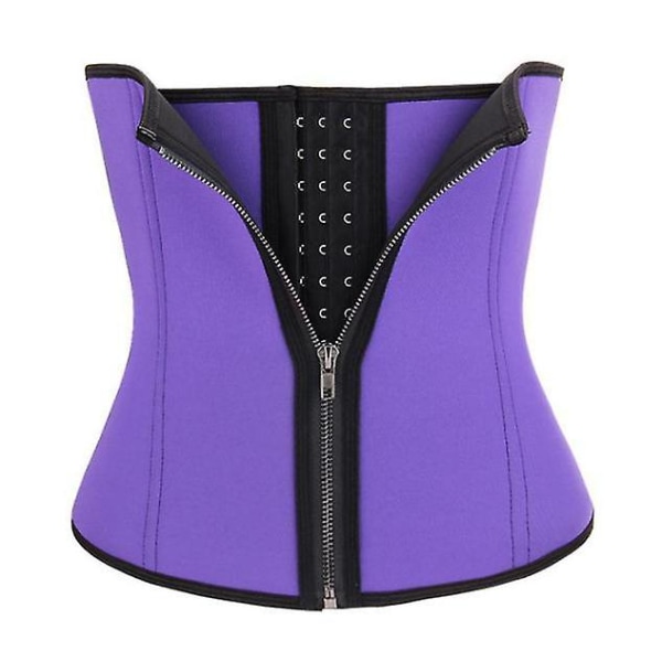 Breasted Body Shaper Court Corset Purple XL