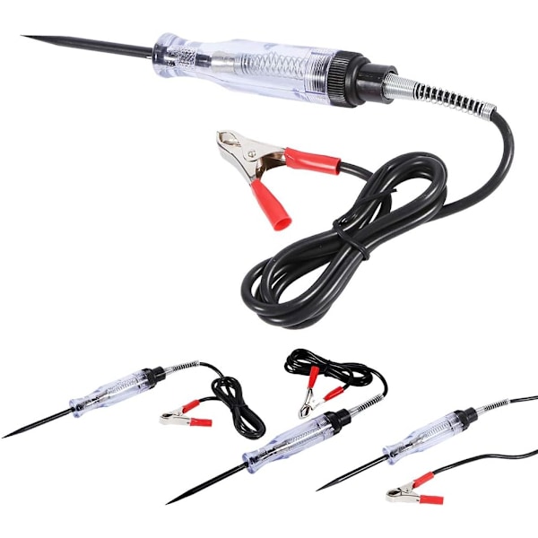 Bilkrets testare, 6V/24V bilkrets testare testlampa krets testare skruvmejsel säkringstestare
