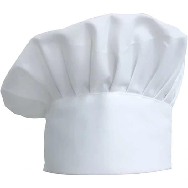 Kokkelue Unisex Kokkehatt i Polybomull Gastronomihatter