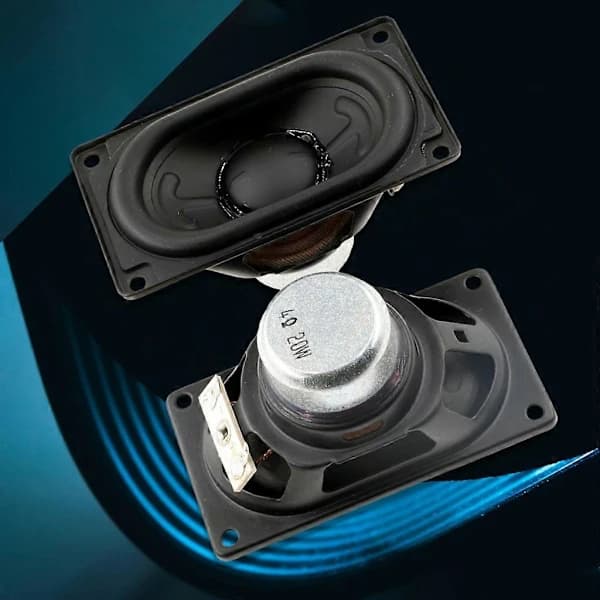 4ohm 20W Portabel Högtalare Förbättrad Bas Metall 4580 Horn för Flip 6:e 5:e