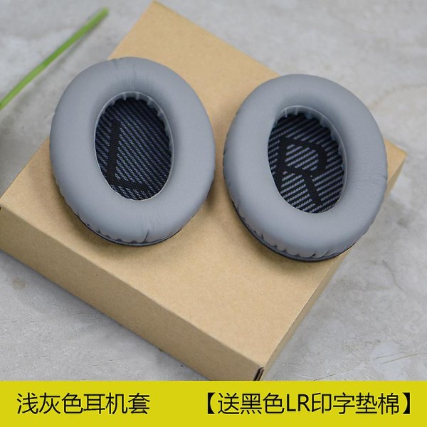 Ersättningssats för öronkuddar / öronkuddar för Bose Quietcomfort 35 Qc35 Qc25 Qc15 grey