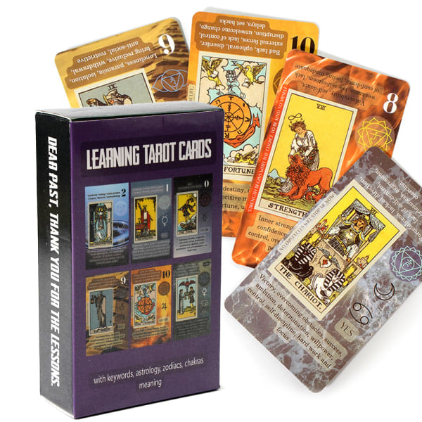Aloittelijan Tarot Opi Tarot, Tarot-kortit Aloittelijoille Joissa Merkitykset Niissä Avainsanat Käänteinen Chakra Planeetta Horoskooppi Elementti Kyllä Tai Ei Vahvistukset