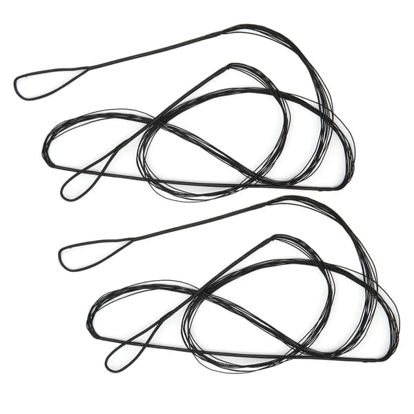 12 Strands Traditional Recurve Bowstring Polyester Replacement Accessory for Archery