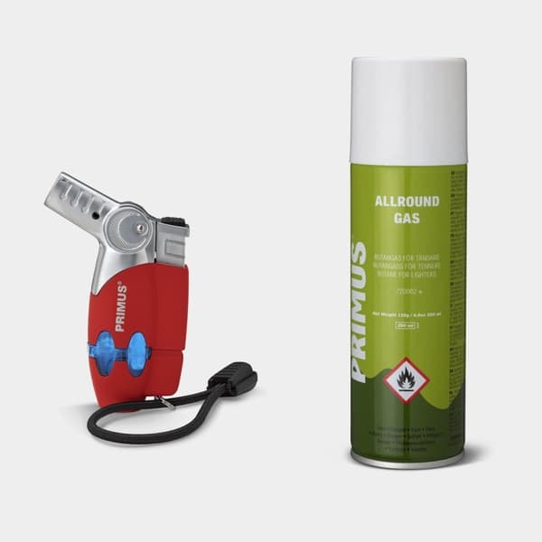 Stormtändare Primus PowerLighter III Röd + tändargas 135 gram