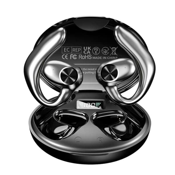 Trådløse Åpen-Øre Hodetelefoner Bluetooth 5.2 Hi-Fi