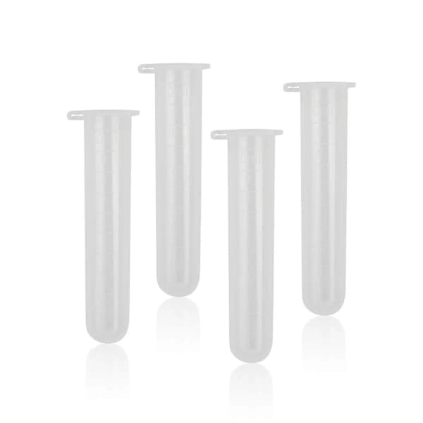 Laboratoriokeskiputket - 50 kpl 10 ml testiputkia asteikolla