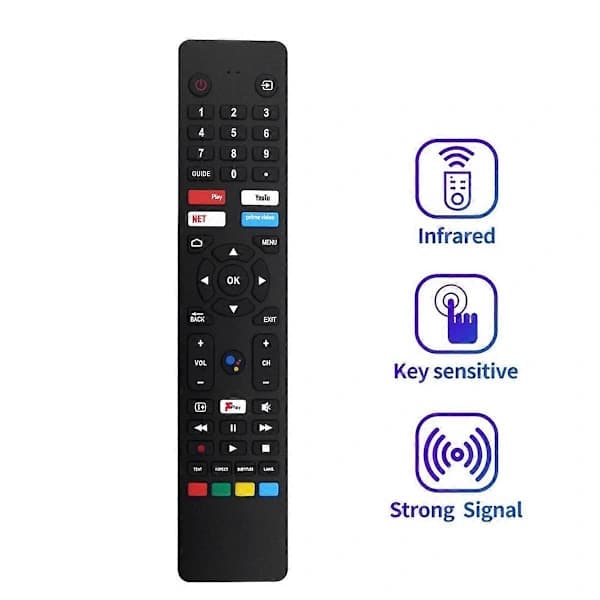 -C3250 Röstfjärrkontroll för -32CA690 -32CA790 -40CA890 -43CA890 -50CA890 för PL55UHDG 4K HD TV