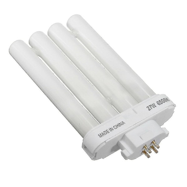 FML 27EX-N 27W 4-stifts fyrkantig energisparande kompaktlysrör 6500K 4 rader glödlampa{HH}