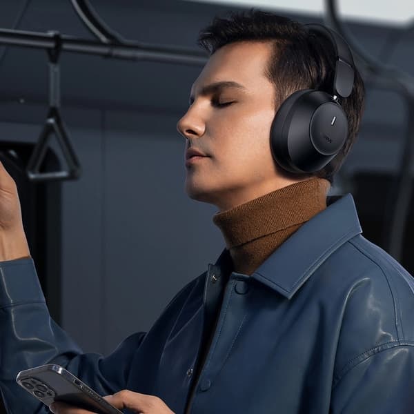 TS-Baseus Bass 30 Max on-ear Bluetooth-kuulokkeet pitkällä akunkestolla - Musta