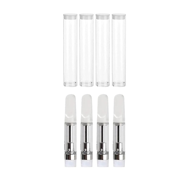 TS-1ml Glas Reagensglas Klare Flade Reagensglas (10 stk)
