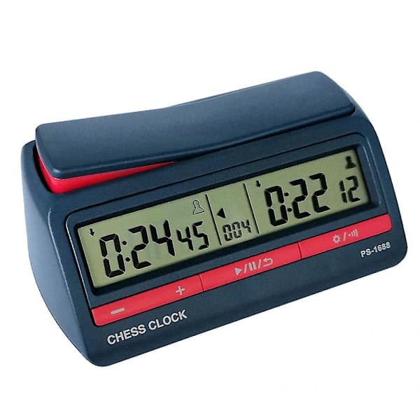 Avancerad Schack Digital Timer Schackklocka Räkna Upp Ner Brädspel Klocka Ps-1688 Multi