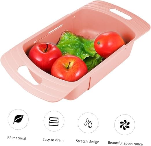 1 pc Metal Dish Rack for Sink with Silicone