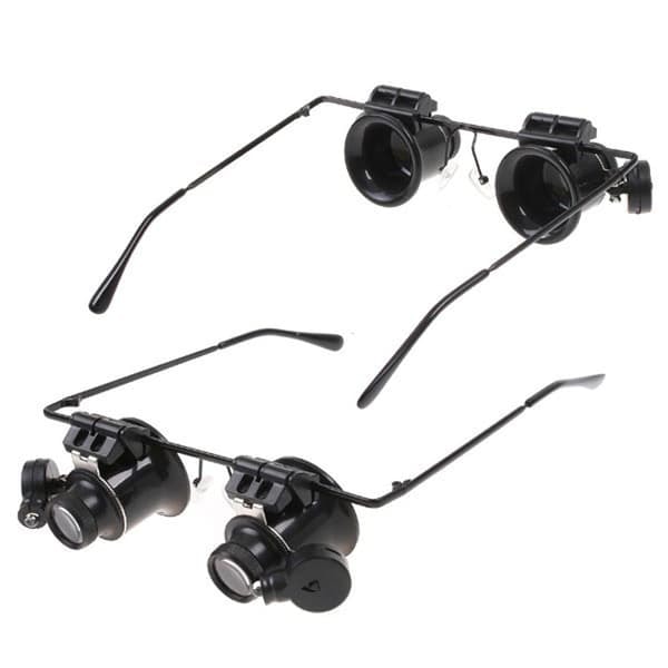 TS-Suurennuslasit x20 LED-valolla