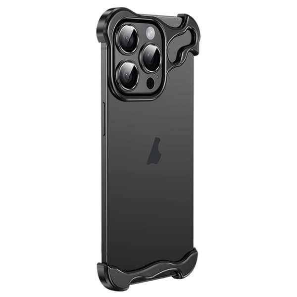 TS Metallhörnskydd för iPhone 14 Pro Max - Svart