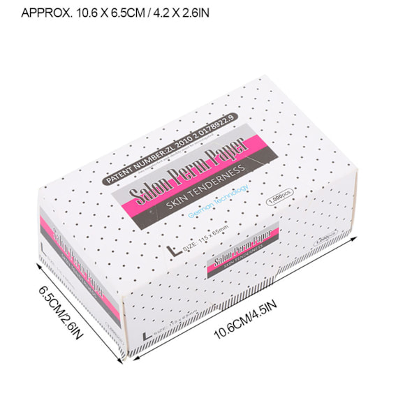 Parturikammo Ultra Tunn Hårpermanent Papper Mesh Hengittävä Permanent Papper Kampaustyökalu