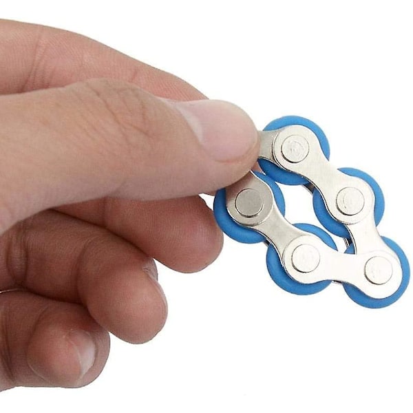 5 st Acsergery Present Rullkedja Fidget Leksak Stressreducerande Stålcykelkedja