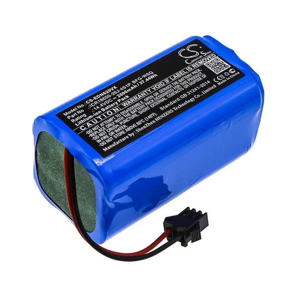 TS-Batteri BFG-WSQ Ecovacs / Eufy -robotti-imureihin