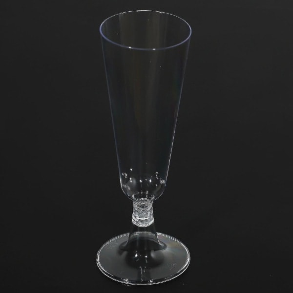 60 st 150 ml Engångs-Hartplast Champagne Glas Röda Vinglas Bägare Vinglas Fest Festival TAO