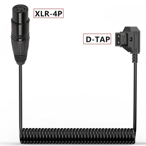 TS-Adapterkabel D-Tap Hane till XLR 4-Pin 1,5m
