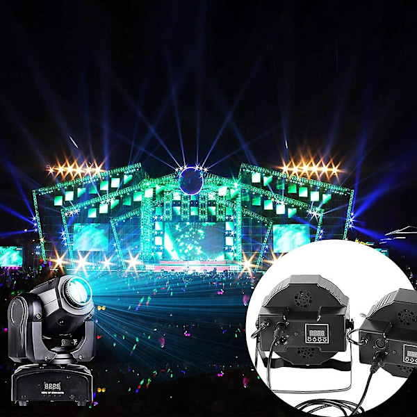 TS-Dj XLR-kabel, 3-benet hun XLR til 5-benet han XLR DMX til moving head