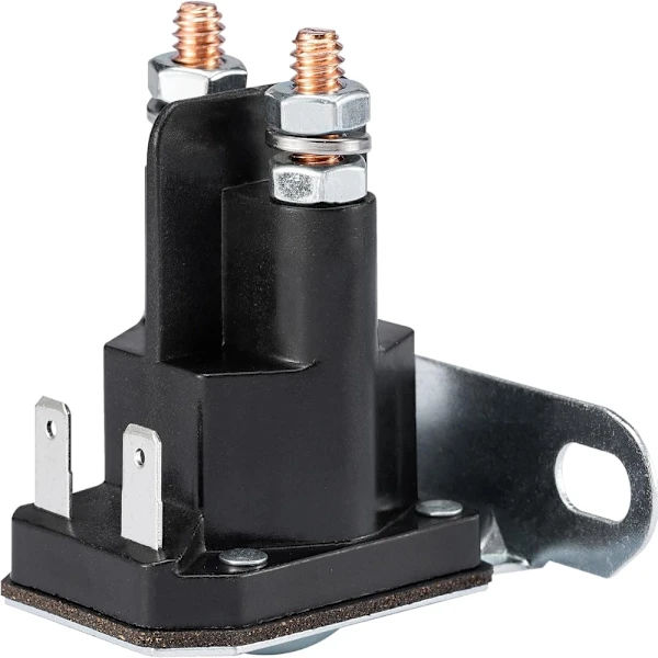 1. Startrelæ Solenoid Kompatibel med Græsklippare