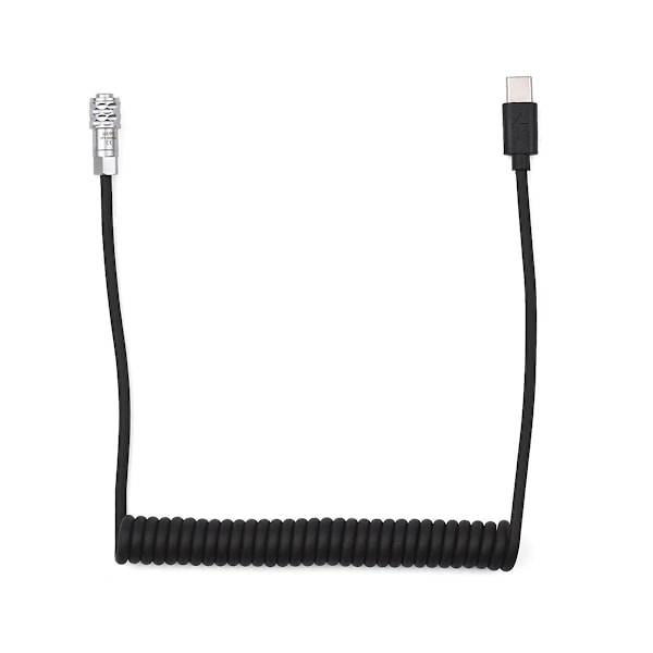TS-Usb-c Strømkabel Udskiftning Til Pocket Cinema Camera Bmpcc 4k/6k Til Usb Type-c Fjederkabel