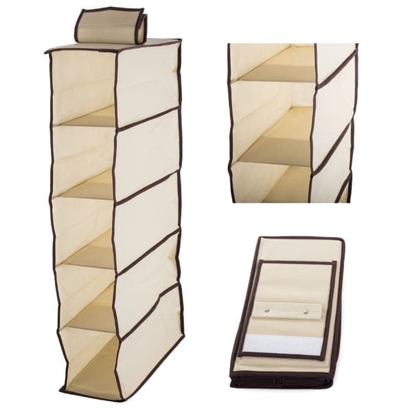 Hanging Storage - 5-Shelf - Clothes & Shoe Storage