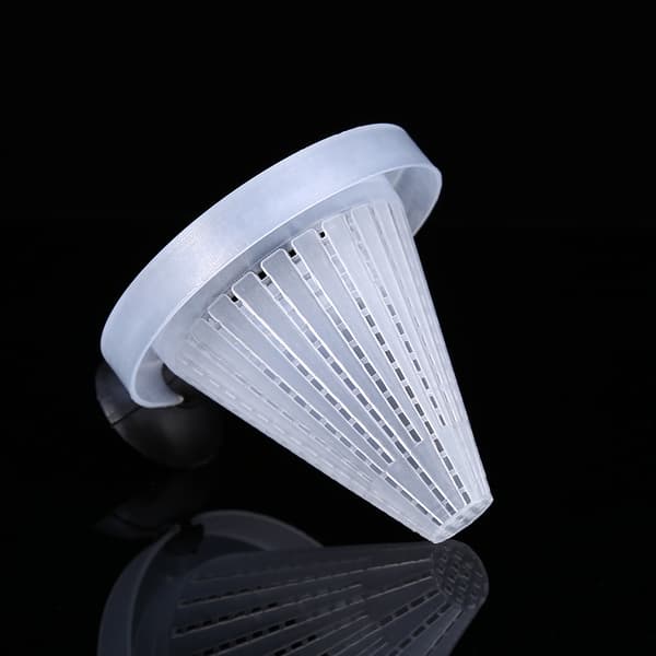 Red Fish Feeding Tool Slim Aquarium Funnel Cup 6.5cm x 7cm