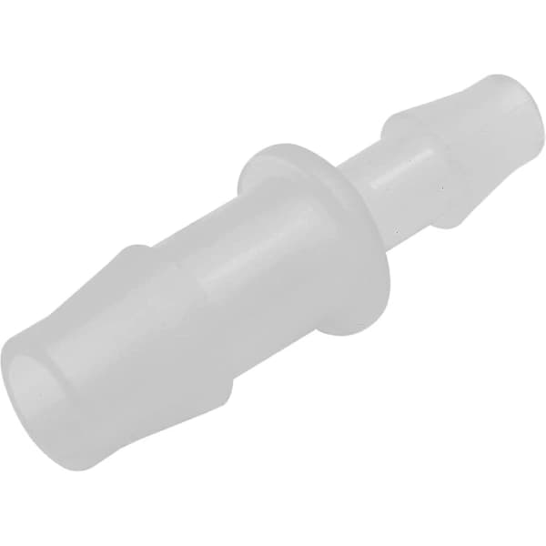 2 stk. Plastslangenippelreduserere, 3/8 \" til 1/4 \" Koblingsskjøt