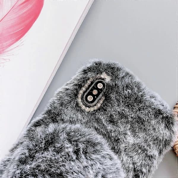 Pehmeä puhelinkotelo peilillä iPhone XS Maxille