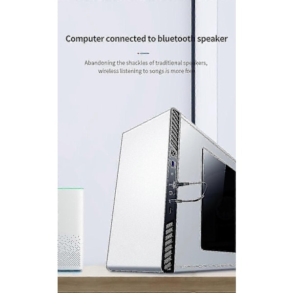 USB Bluetooth-sender 3,5 mm lydadapter signaloverføring fra TV-datamaskin - Perfekt