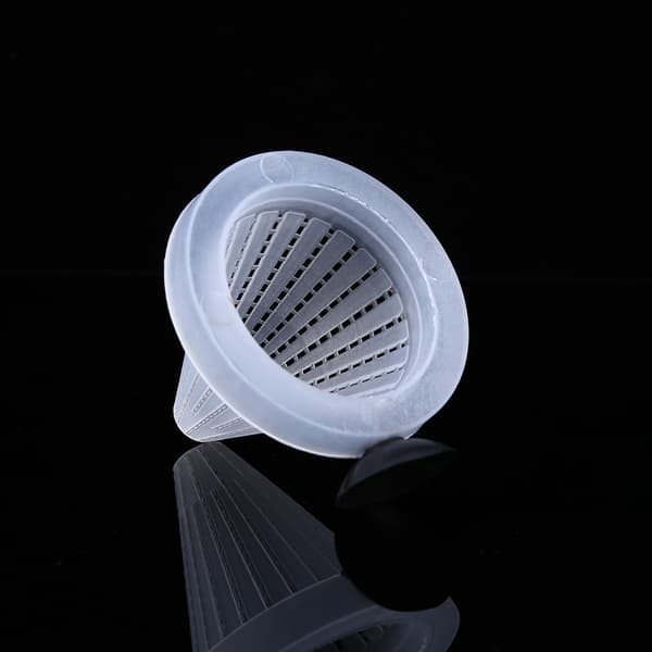 Red Fish Feeding Tool Slim Aquarium Funnel Cup 6.5cm x 7cm
