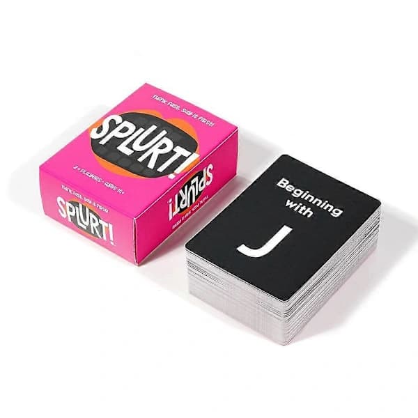 2025 Splurt Gamewright The Think Fast, Say It Fast Kortspel 2+ Spelare Ålder 14+