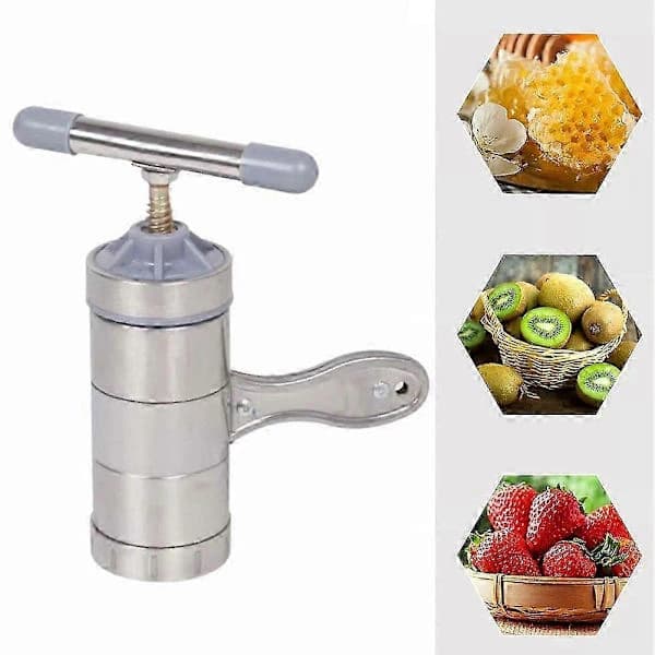 Bee Keeping Tool Honey Press Manual Small Stainless Steel Honeycomb Beekeeper