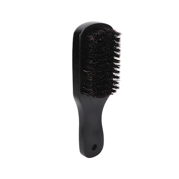 Beard Styling Brush Soft Elastic Hair Mustache Grooming Cleaning Brush With Wooden Handle