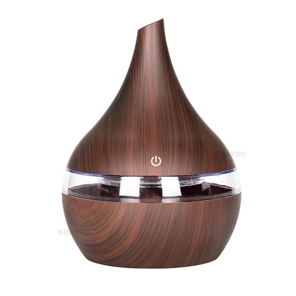 TS-USB Luftfuktare 300 ml - Mörk trä