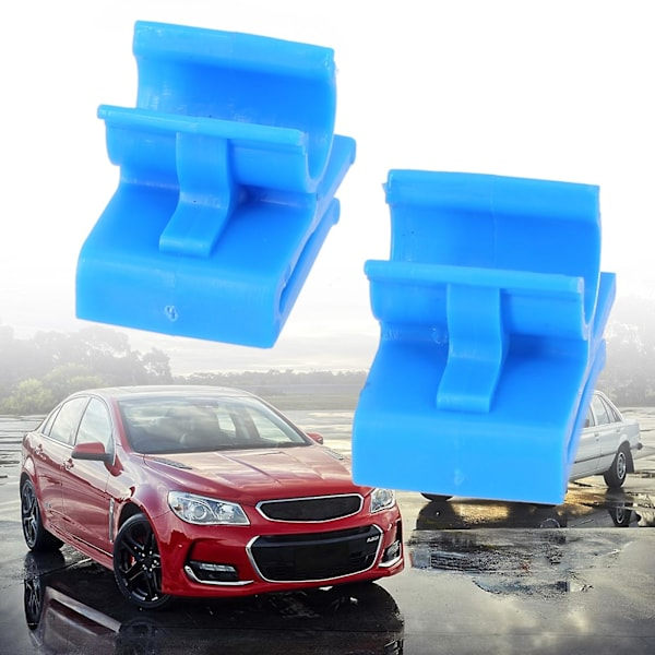 2 stk. Handskerumsklip Nem Installation Ridsesikker Blå Nedre Handskerum Støddæmper Sæt Til Holden-commodore Vz Vy Wk Wl