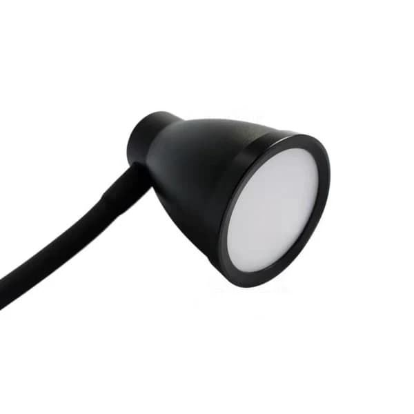 Read with ease with our book light - Reading lamp with LED and clip black