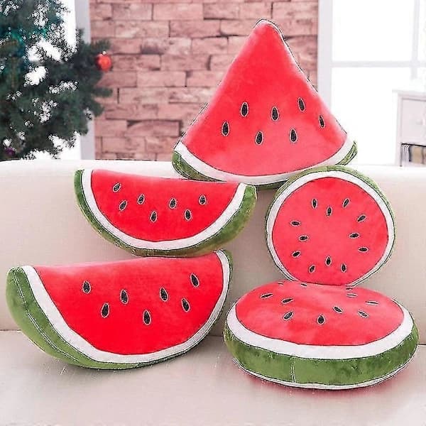 Vesimeloni Tyyny Pehmeä Vesimeloni Pehmolelu Lahja 30cm
