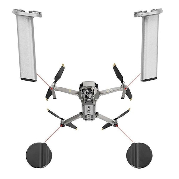 Laskutelineet Sarjat DJI Mavic Pro Platinum Korvaavat jalat Moottorin pohja - Perfekt