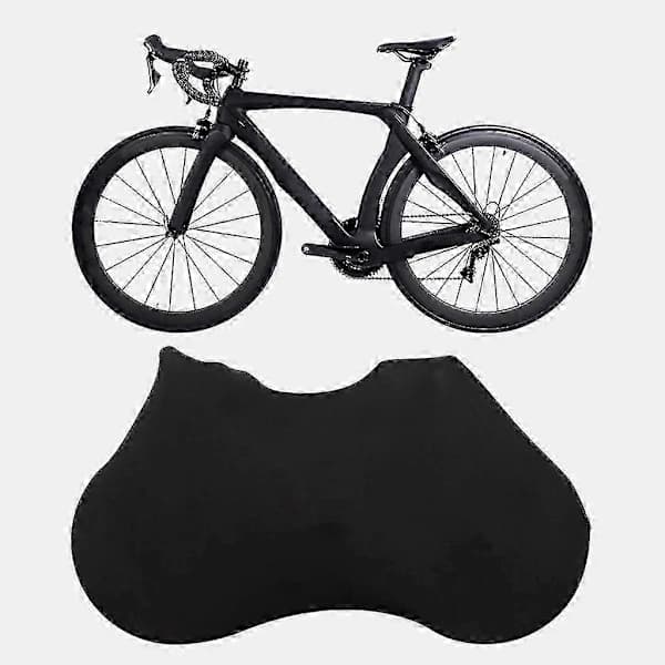 Pyöränsuoja 1 pyörälle Vedenpitävä Pöly Sade UV-suoja Polyesteri Spandex Ulkokäyttöön Maasto- ja Maantiepyörille Musta
