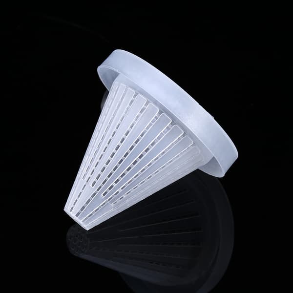 Red Fish Feeding Tool Slim Aquarium Funnel Cup 6.5cm x 7cm