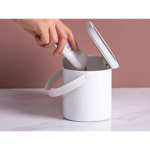 Sminkboks med LED-Spejl - Sminkeopbevaring