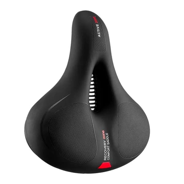 TS-Pyörän satula anatomisella aukolla - Ergonominen muistitoiminnolla