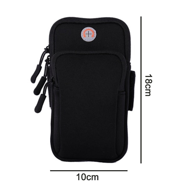 Universellt löpararmband, mobilhållare för sportarmband för löpning, fitness och gymträning
